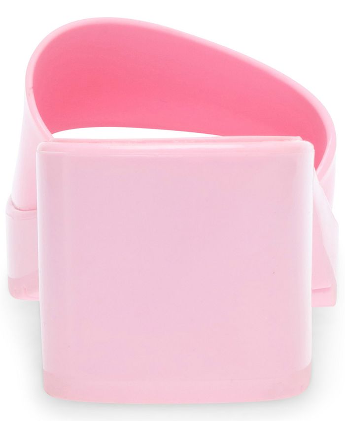 steve madden jelly block heel sandals