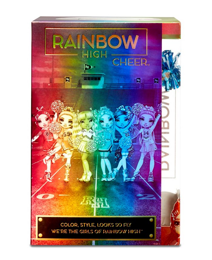 Rainbow High Cheer Skyler Bradshaw – Blue Cheerleader Fashion Doll