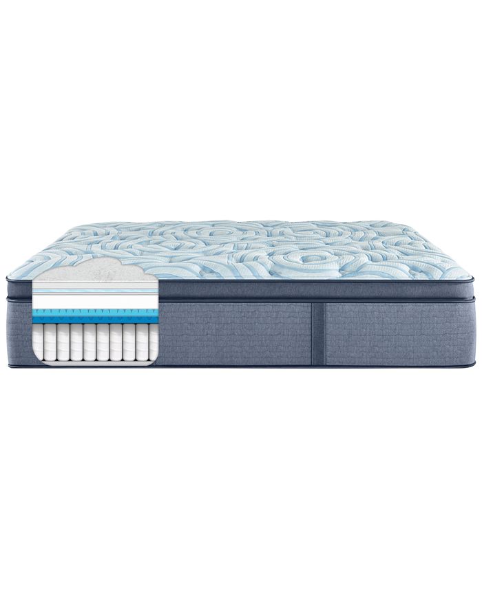 Serta - Perfect Sleeper Luminous Sleep 17.5" Medium Firm Pillow Top Mattress- Full