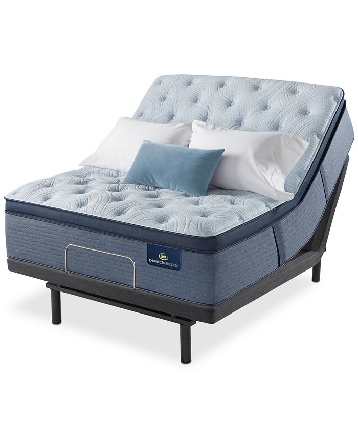 Serta perfect sleeper wynstone ii super pillowtop queen mattress top
