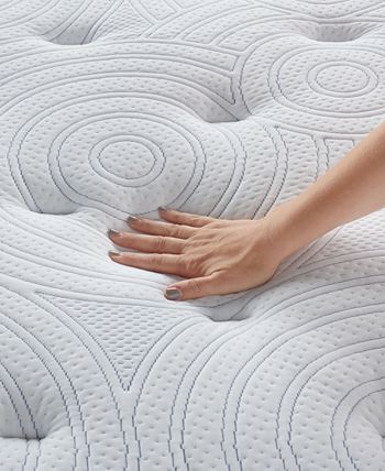 Serta - Perfect Sleeper Renewed Night 16" Medium Firm Pillow Top Mattress Set- Queen Split