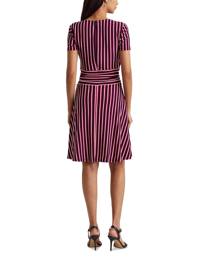 Lauren Ralph Lauren Fit & Flare Jersey Dress Macy's