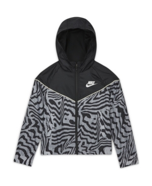 Nike Big Girls Sportswear Windrunner Printed Jacket
