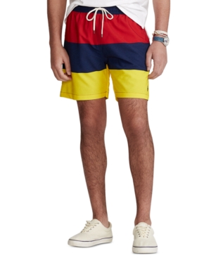 Polo Ralph Lauren Men's 55-Inch Traveler Swim Trunks