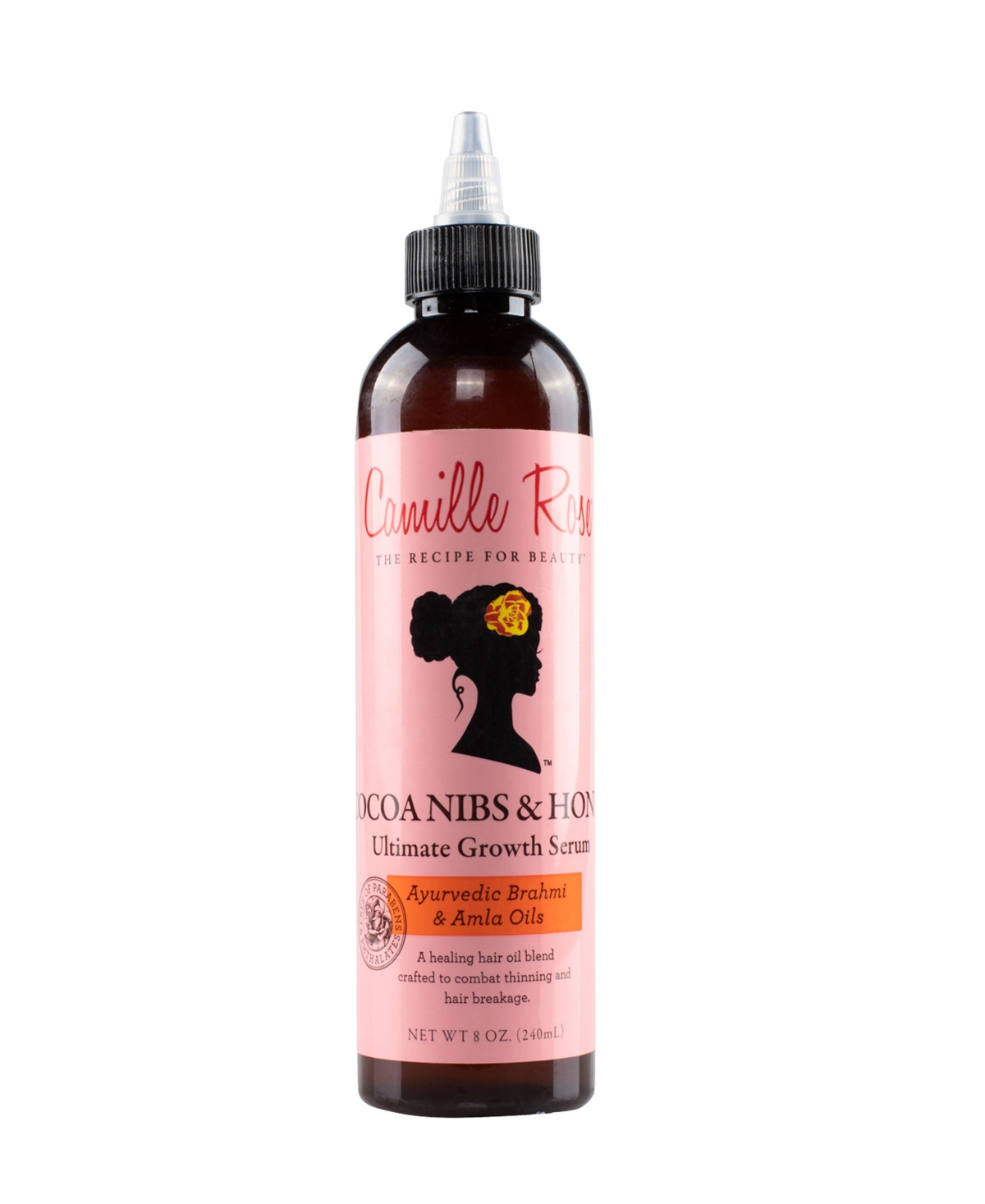 Camille Rose Cocoa Nibs and Honey Ultimate Growth Serum, 8 Oz