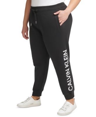 plus size calvin klein sweatpants