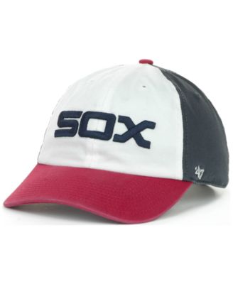 47 Brand Chicago White Sox Pride CLEAN UP Strapback Cap - Macy's