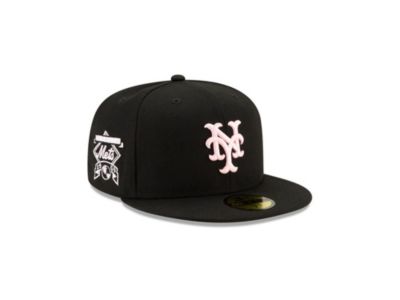 mets black and white hat