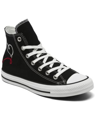 Converse Women's Chuck Taylor All Star High Top Made with Love Casual ...