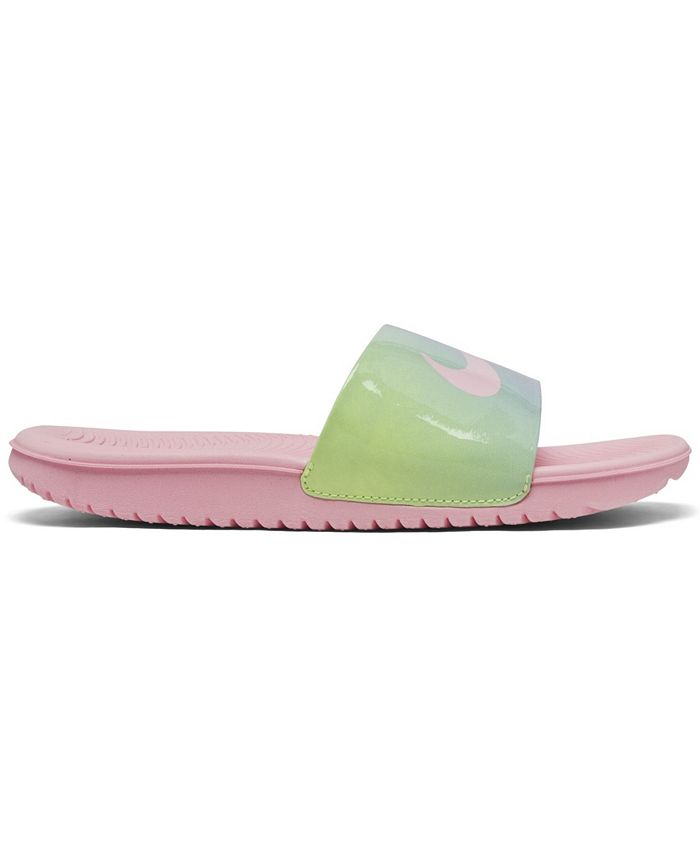 nike kawa slide tie dye