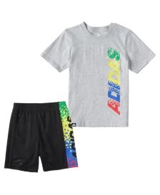 Little Boys Gamescape T-shirt and Shorts Set, 2 Piece