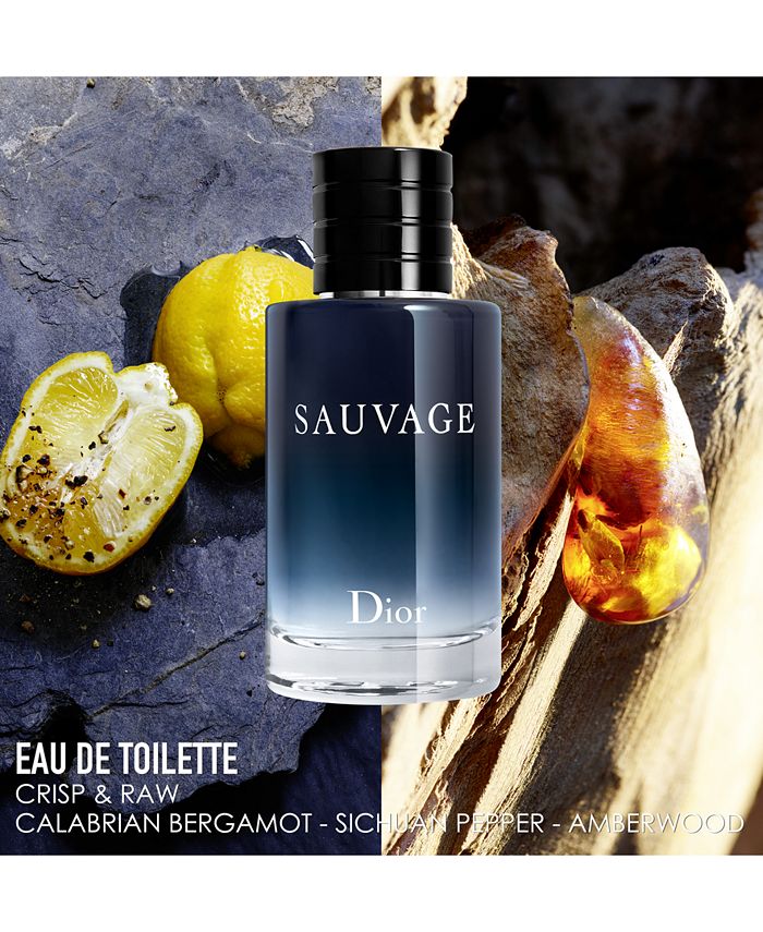DIOR Men's Sauvage Refillable Eau de Toilette Spray, 1 oz. & Reviews