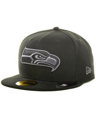 New Era - Seattle Seahawks Black Gray 59FIFTY Cap