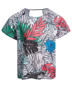 Ideology Big Girl Mesh Skimmer T-Shirt Created for Macy's