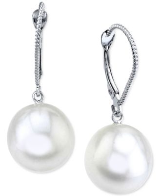 macy's pearl earrings sale
