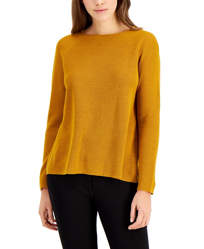 Eileen Fisher Long Sleeve Sweater Macy s