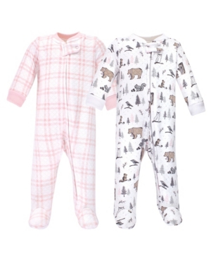 Baby Girls and Boys Premium Quilted Zipper Sleep and Play 2 Pack