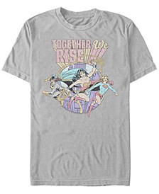 Men's Wonder Woman DC Ladies Rise Short Sleeve T-shirt