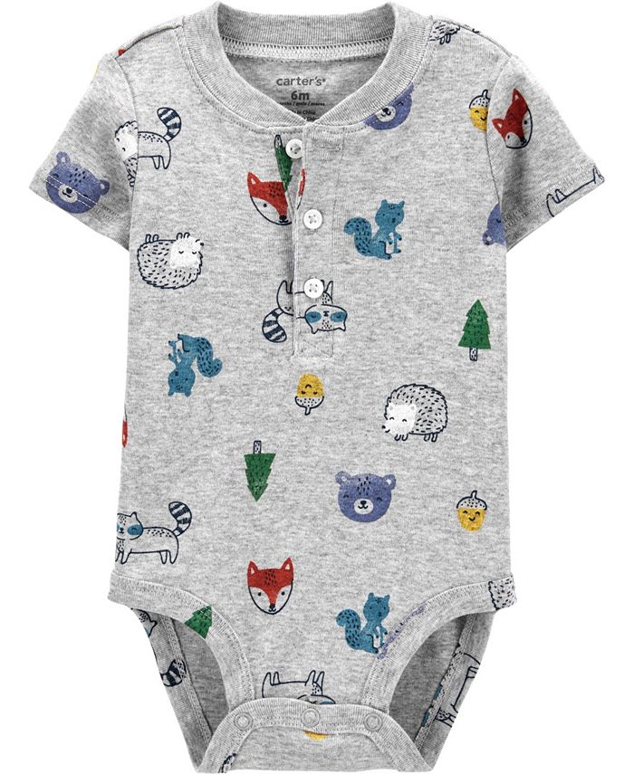 Carter's Baby Boy Animals Cotton Bodysuit & Reviews All Baby Kids