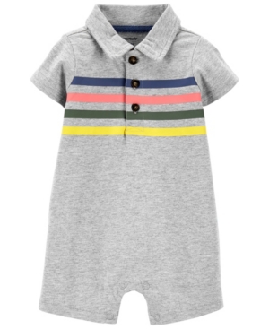 Baby Boys Striped Romper