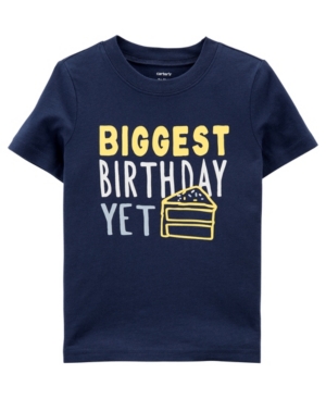Carter's Baby Boy Birthday Jersey Tee