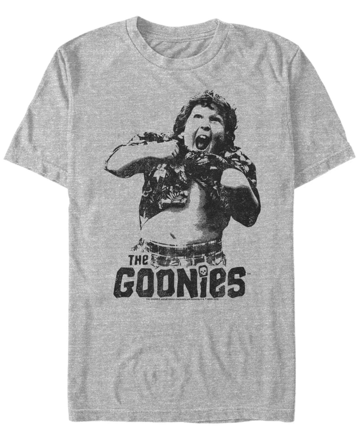 Мужская футболка Fifth Sun The Goonies 1985 Truffle Shuffle Short Sleeve, цвет: Меланжевый — фото 1