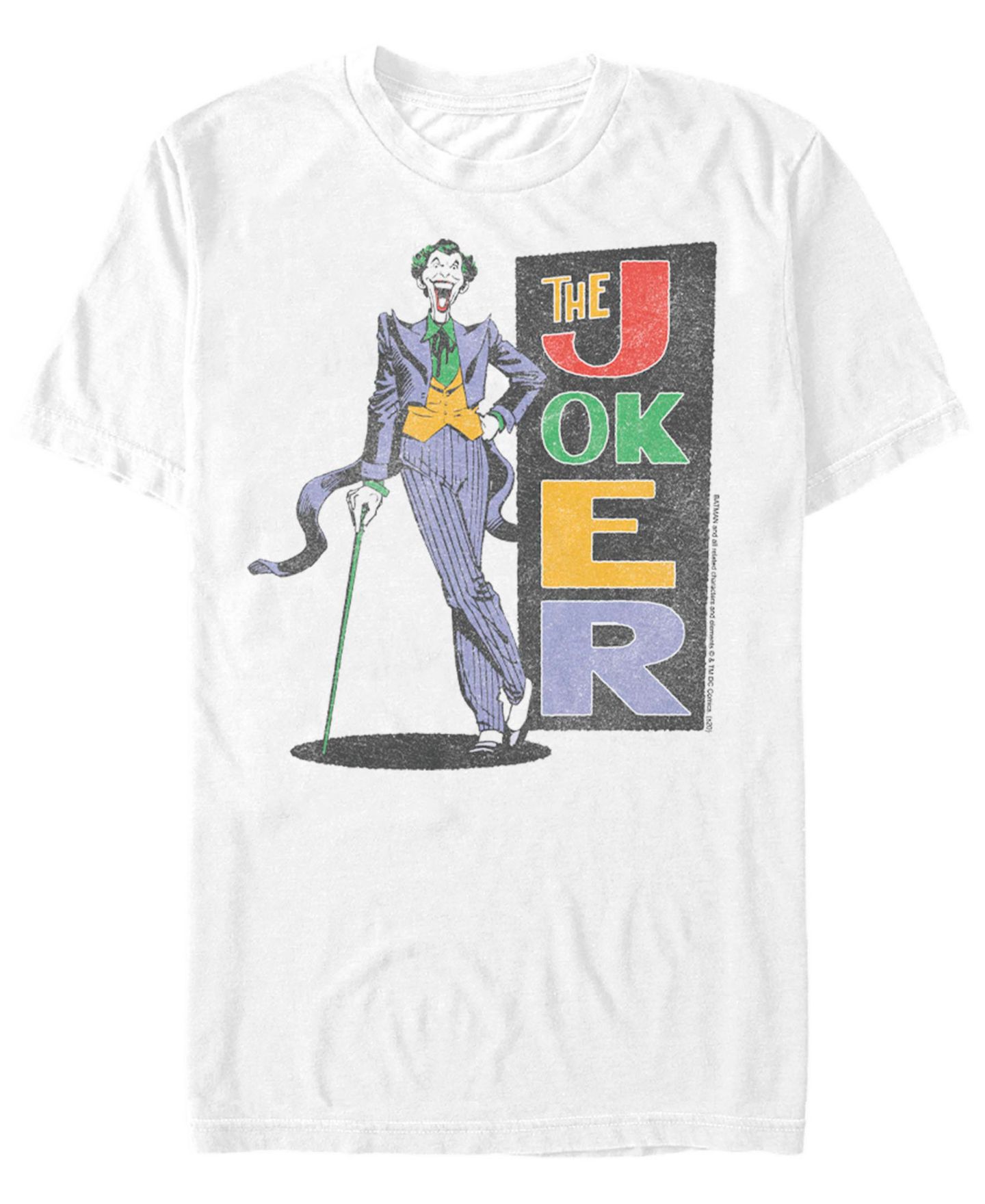 Мужская футболка Fifth Sun Batman Thrift Joke Short Sleeve, цвет: Белый — фото 1