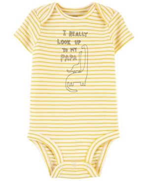 Baby Boys Papa Dinosaur Original Bodysuit