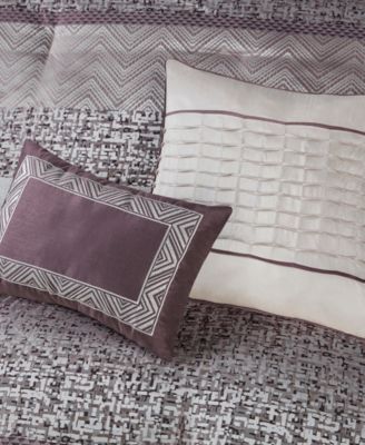 Rhapsody Jacquard 7-Pc. Comforter Set, King