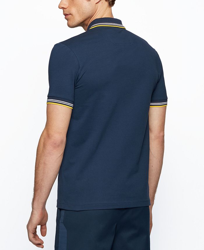 Hugo Boss BOSS Men's Paul Curved SlimFit Polo Shirt & Reviews Hugo