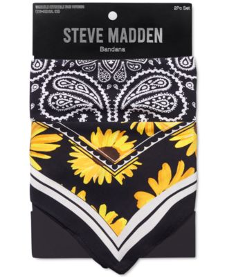 Steve Madden 2-Pk. Printed Cotton Bandanas