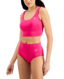 Essential Scoop-Neck Bikini Top & Essential High-Waist Banded Bikini Bottoms