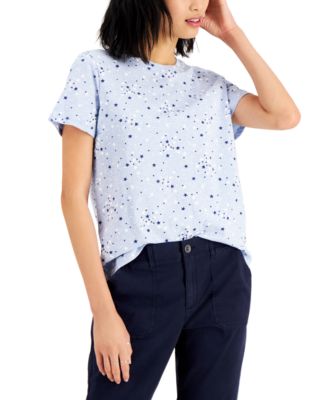 Style & Co - Scattered Stars Cotton T-Shirt