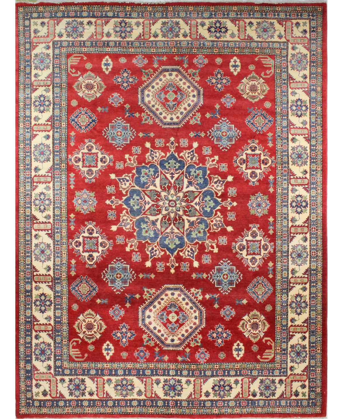 Bb Rugs One of a Kind Pak Kazak 9'2in x 12' Area Rug - Red