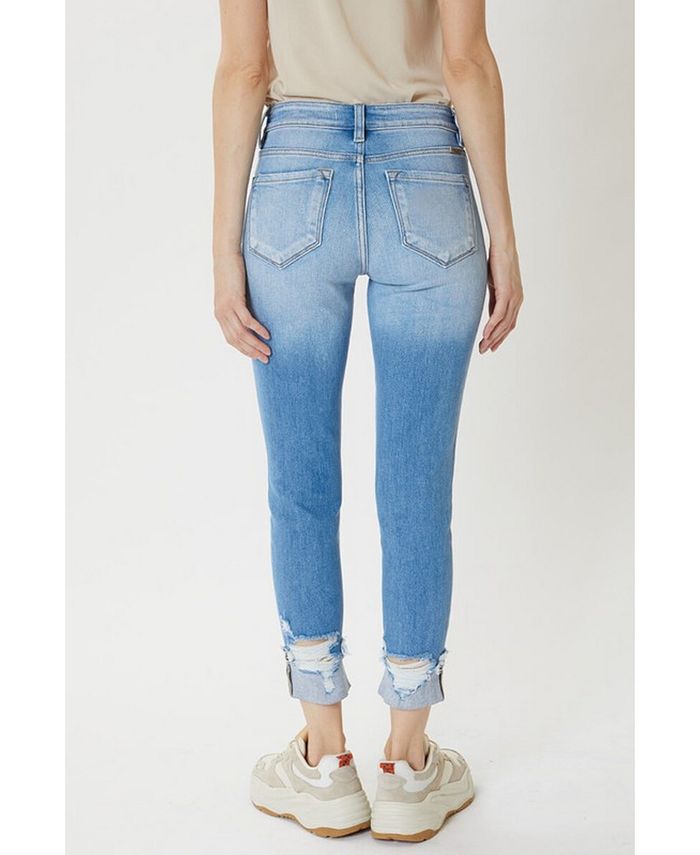 Kancan Women's High Rise Ankle Skinny Jeans - Macy's