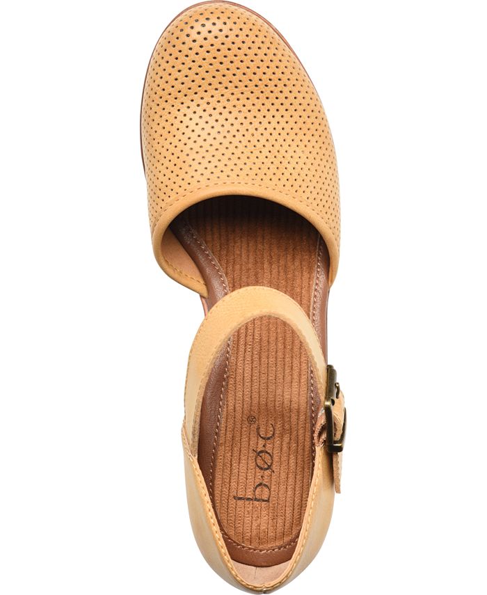 b.o.c. Women's Gia Comfort Wedge Sandals & Reviews Sandals Shoes