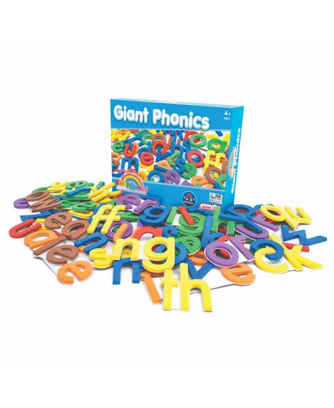 Детские игрушки Redbox Giant Rainbow Phonics Magnetic 84-Piece Learning Set, Ages 4+
