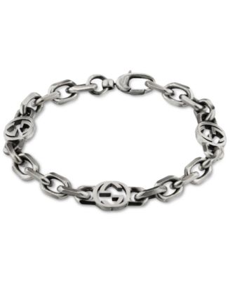 Gucci - Double G Link Bracelet in Sterling Silver