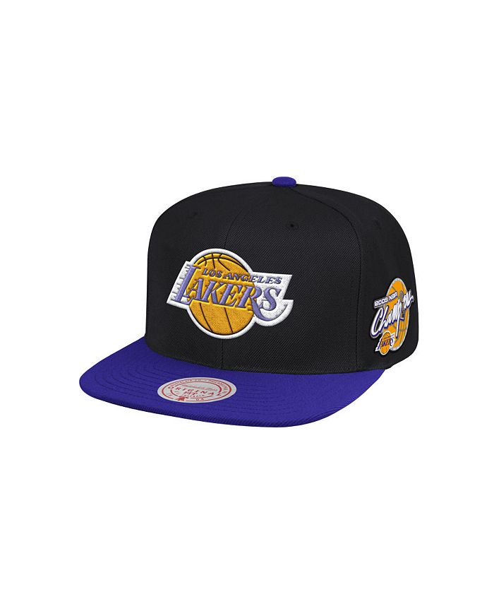 Mitchell & Ness Los Angeles Lakers Hardwood Classic Anniversary Patch 2 ...