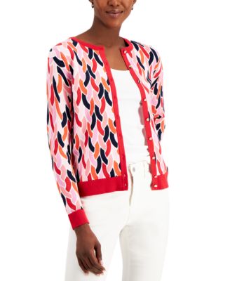 Printed Multicolor Cardigan, Created for Macy's