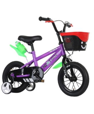NextGen 12" Children's Bike -Water Bottle, Basket and Training Wheels