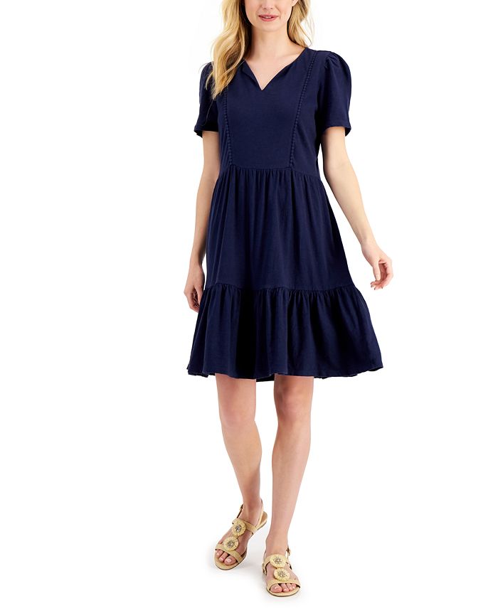 Macy's charter club best sale petite dresses