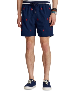 Polo Ralph Lauren Men's 575-Inch Traveler Classic Swim Trunk