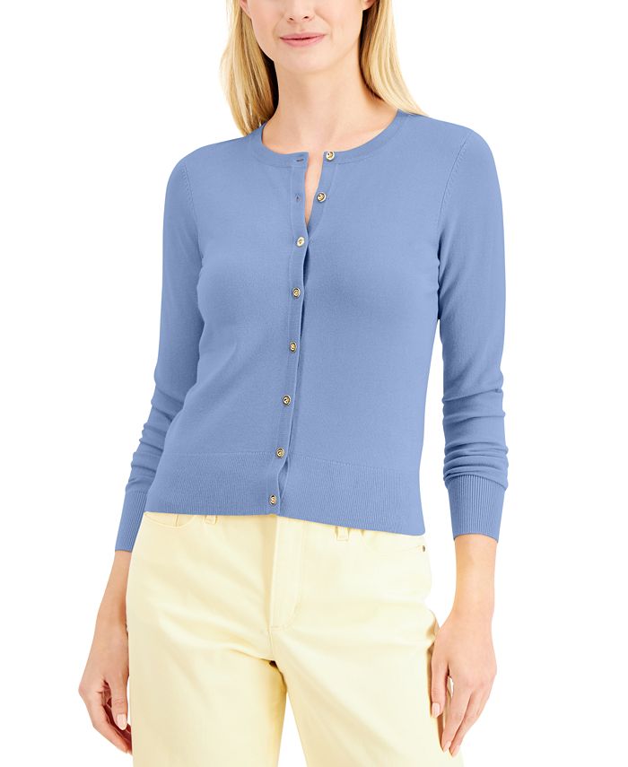 Charter Club Petite Cardigan, Created for Macy's & Reviews - Sweaters ...