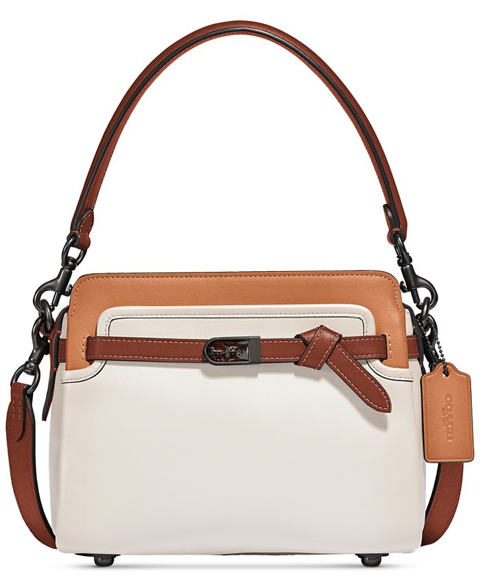 COACH Tate Carryall In Colorblocked Leather - Macy's