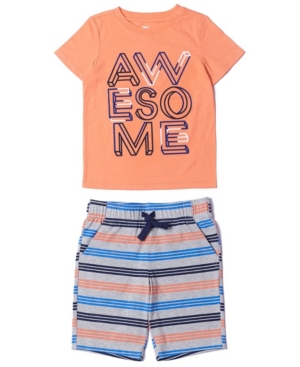Epic Threads Little Boys Graphic Tee and Shorts Set
