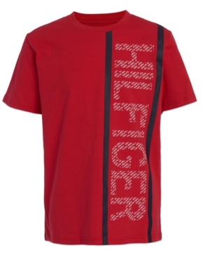 Little Boys Vertical Tommy Hilfiger Short Sleeve Tee