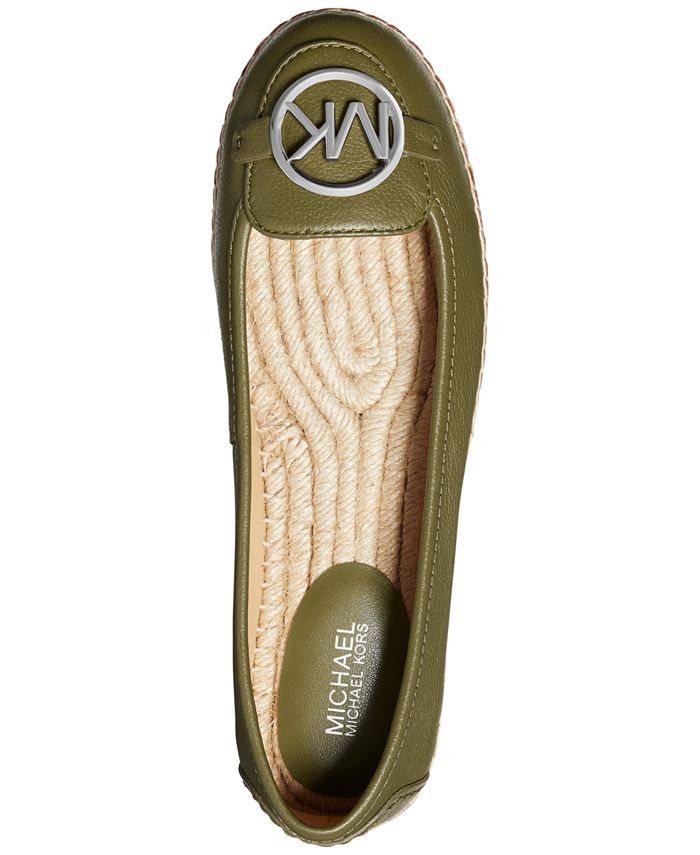 michael kors lillie logo flats