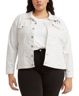 levi's ex boyfriend trucker jacket macys