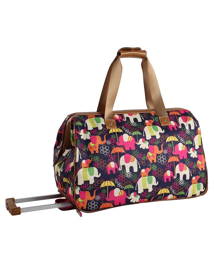 Lily Bloom CarryOn Softside Rolling Duffel Bag Macy's